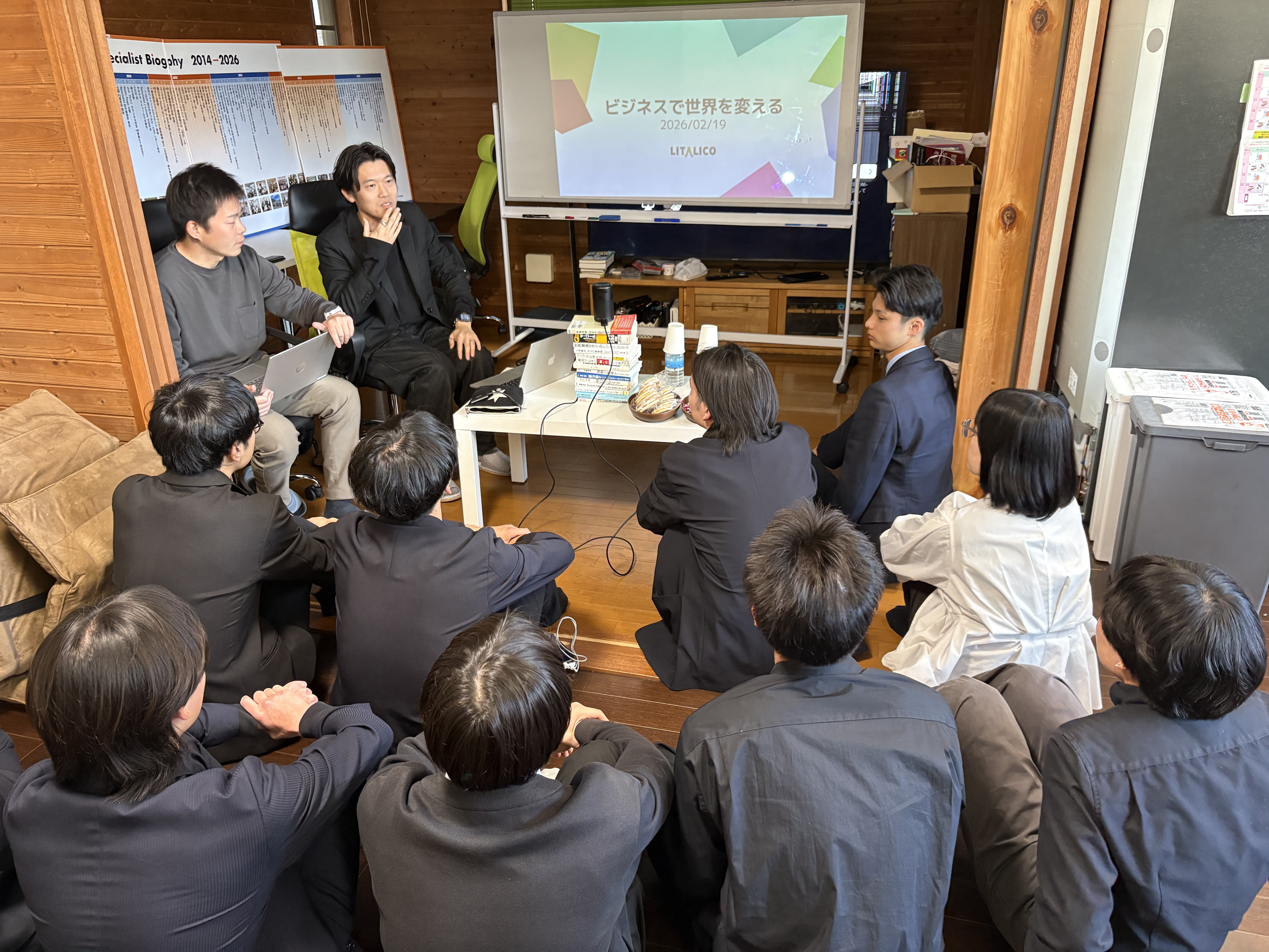 LITALICO社とユースキャリア教育機構にて、就活生向け単独座談会が開催されました！